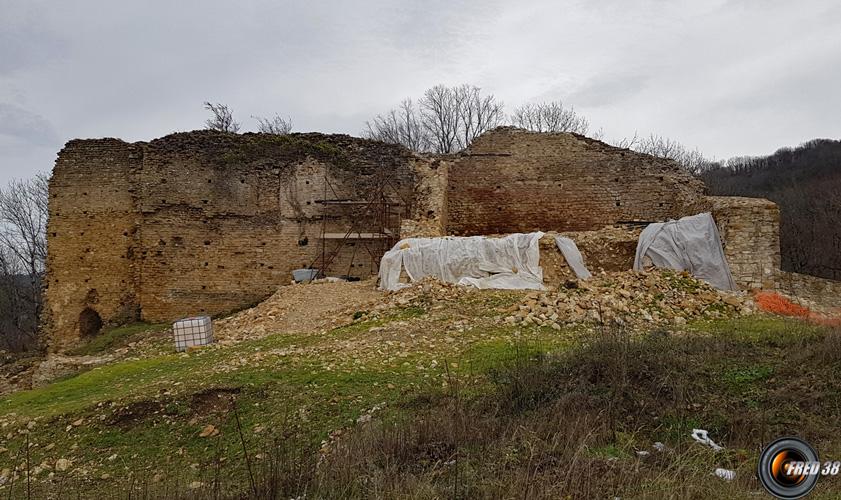 Ruines du chateau de Saint-Germain.