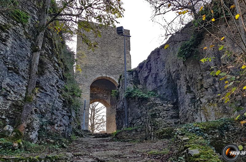 Le début de la randonnée.