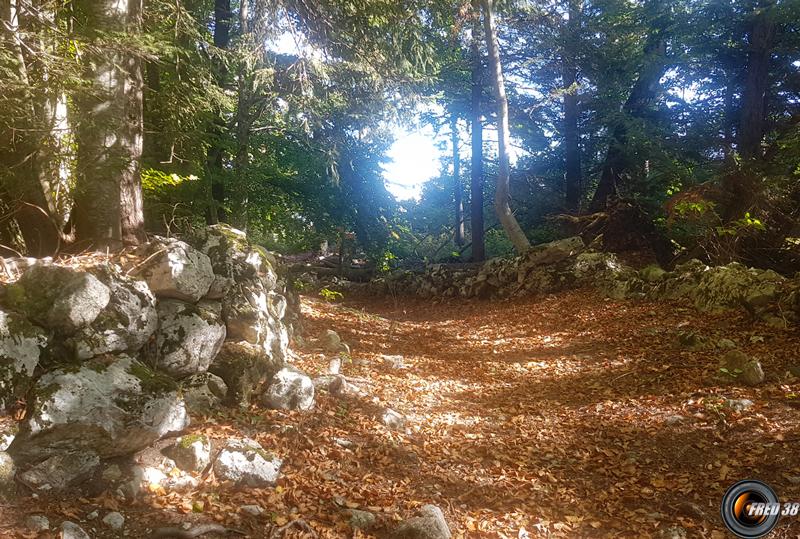Le col du Baure.