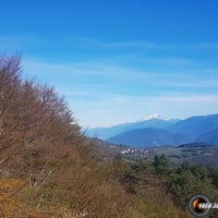 Vue sur le Mont-Blanc.