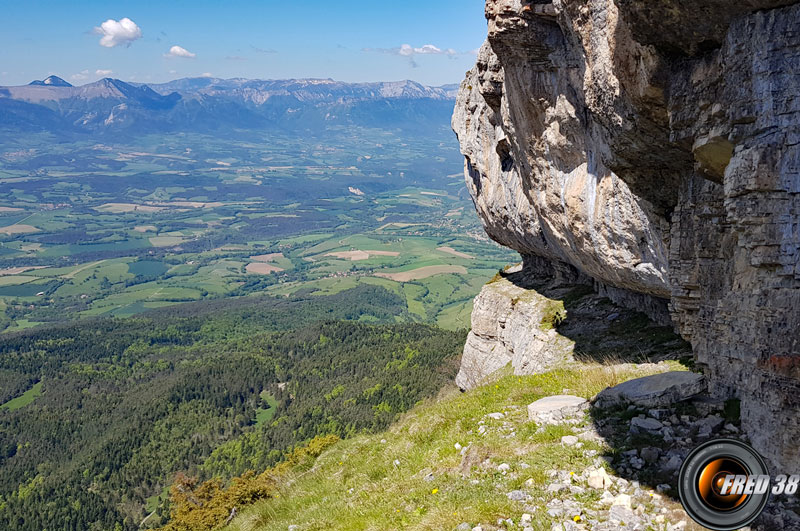 Dans la descente.