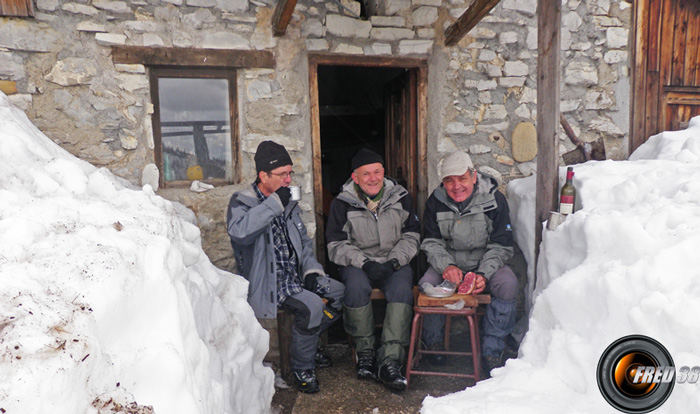 La cabane du Cheval Blanc.