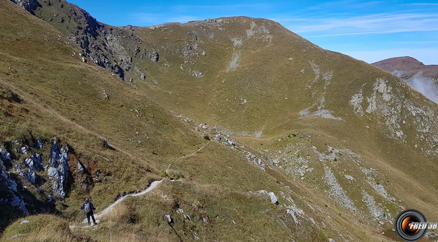 La descente.