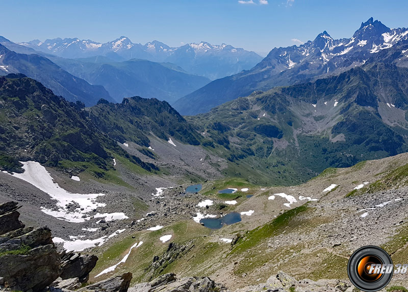 Les lacs du Vénitier.