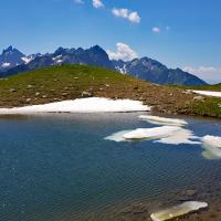 Le lac haut.