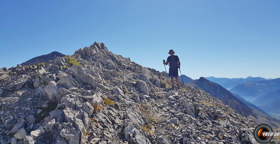 La crête de Ruburent.