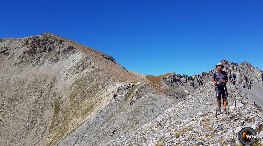 La crête terminale.