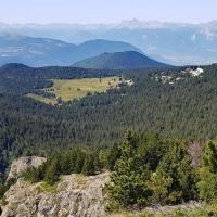 Vue sur le plateau de l'Arselle.