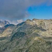 Le col et le lac de la Croix,