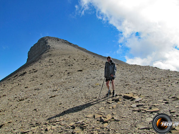 La crête sommitale