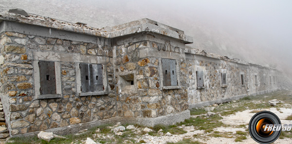 La casemate au col.