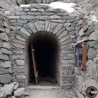 L'entrée française du tunnel.