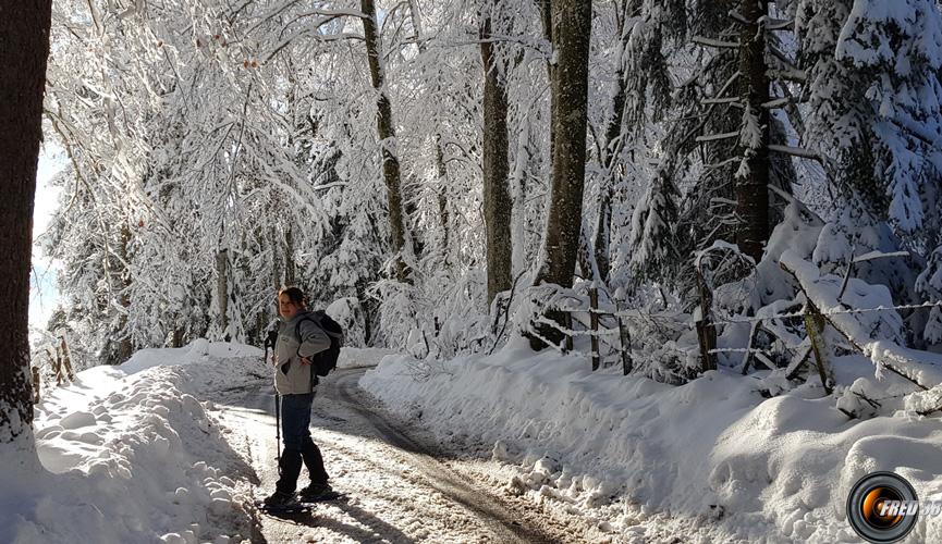 Petite route de descente