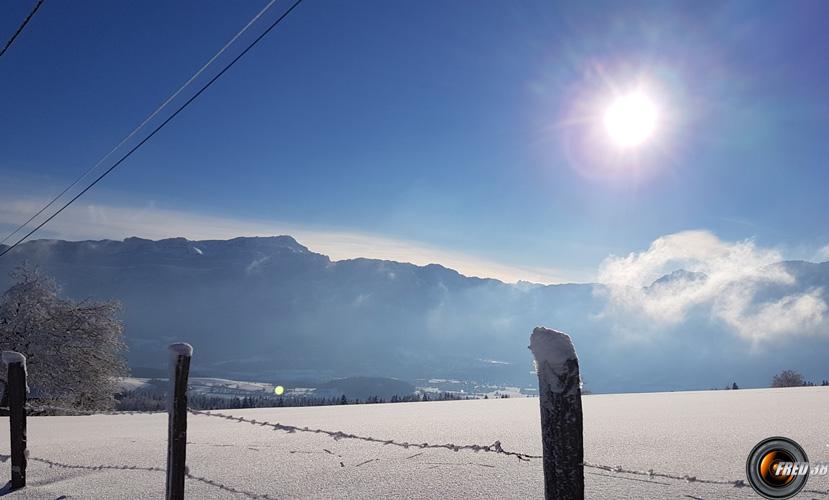 Belle vue sur la Chartreuse