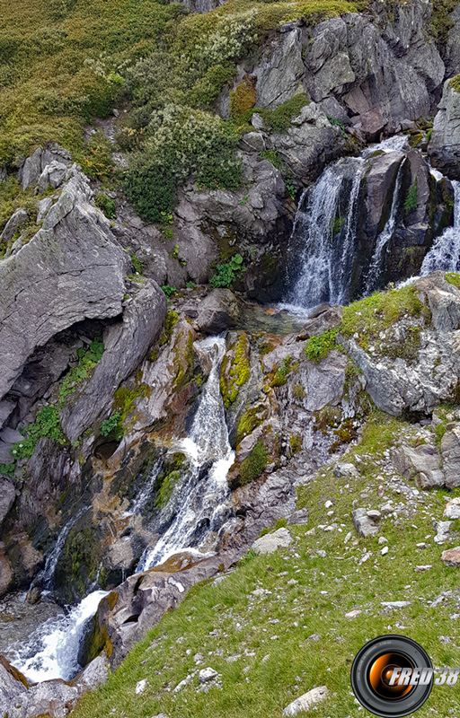 Cascades sur la Clarée.