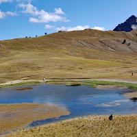 Lac Chavillon, et l'Aiguille Rouge.