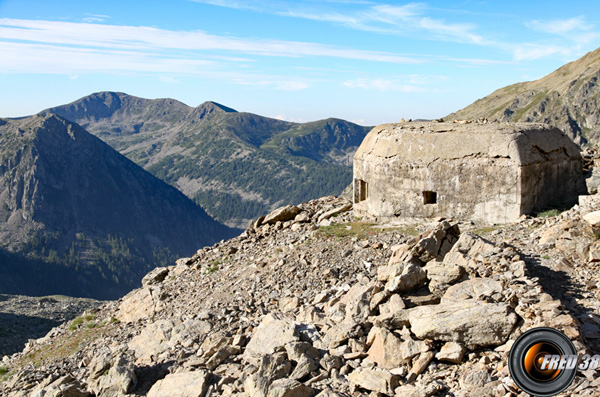 Un des blockhaus.