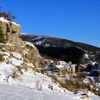 Le hameau de Peyresq.