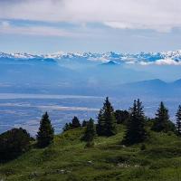 Vue sur le Léman.