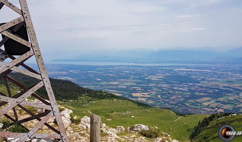 Vue sur le Léman.