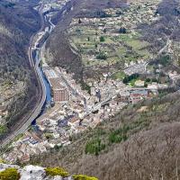 Vue sur Tenay.