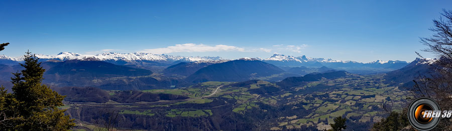 Vue du sommet.