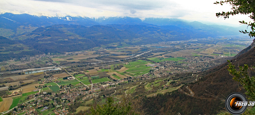 Vue sur le Grésivaudan