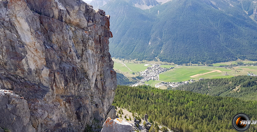 Vue sur Ceillac.