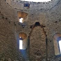 l'intérieur de la tour.