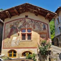 Fresque de Saint-Christophe.