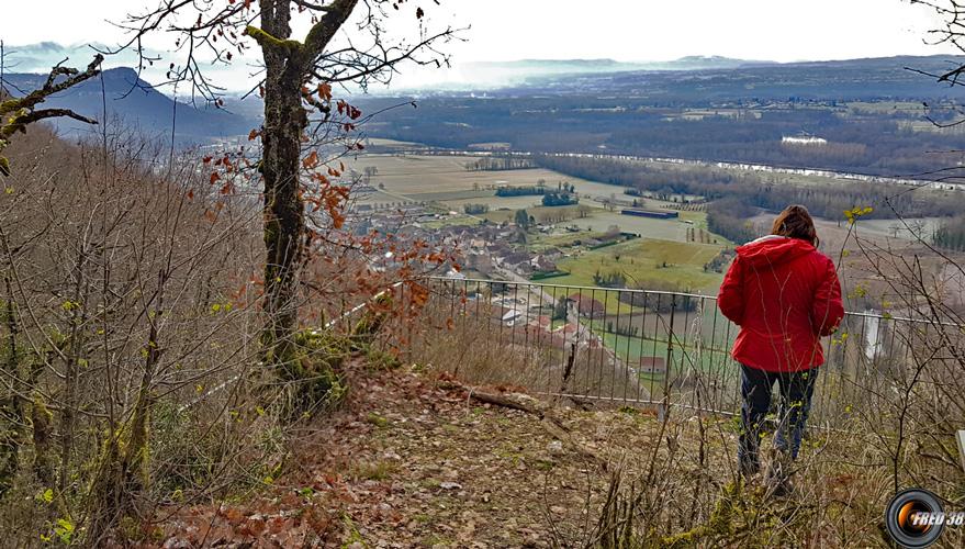 Belvédère sur Brégnier.