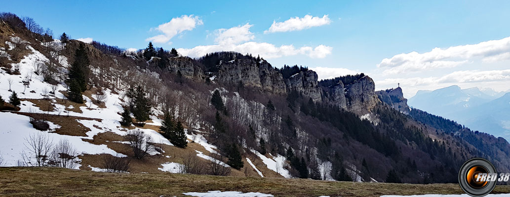 La grande falaise.