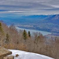 Vue sur Aix les Bains.