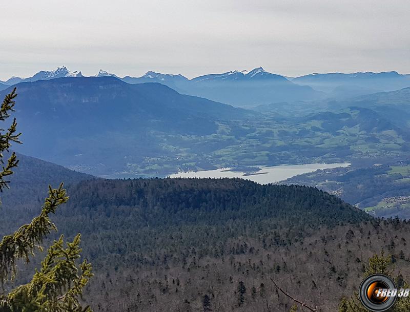 Vue sur Aiguebelette