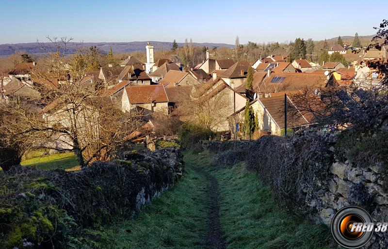 Le début du sentier.