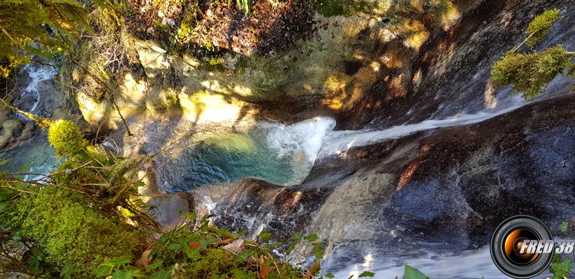 La deuxième cascade.