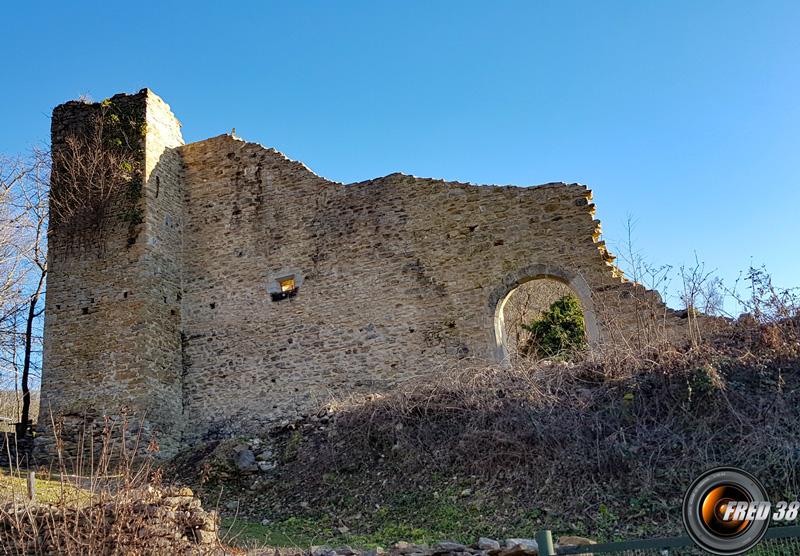 La ruine du château.