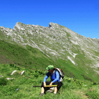 Vue du col d'Arclusaz.