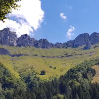 Le sommet et sa crête