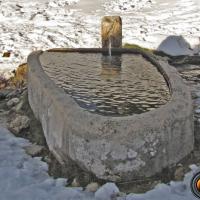 La fontaine en pierre de Sornin.