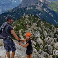 Crête vers le col de la Chal.