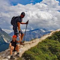 Crête vers le col de la Chal.