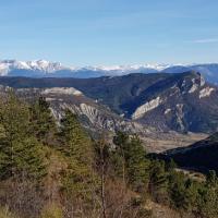 Le sommet vu de la Piarre.