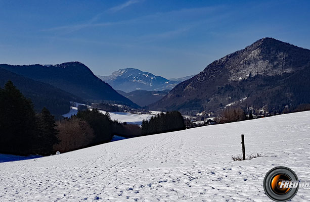 Vue sur le Sappey.