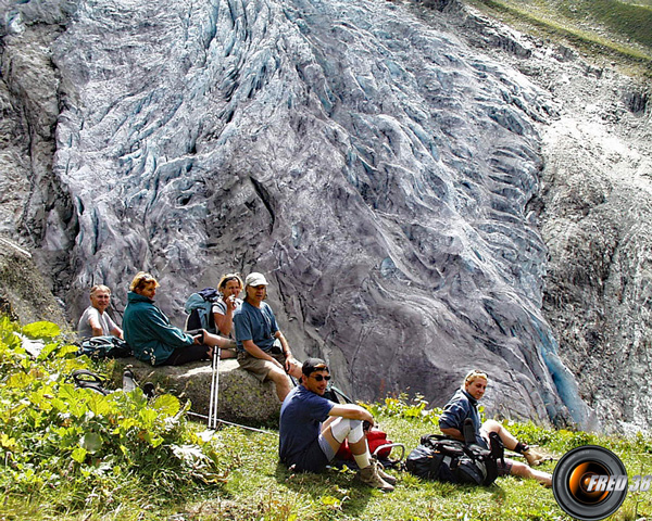 le glacier du Trient