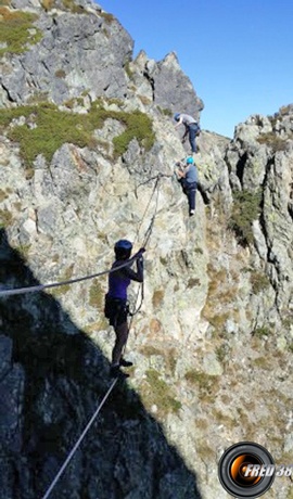 Ferrata des 3 fontaines photo2