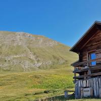 Le sommet de Bataille vu de la cabane du Clôt du Loup.