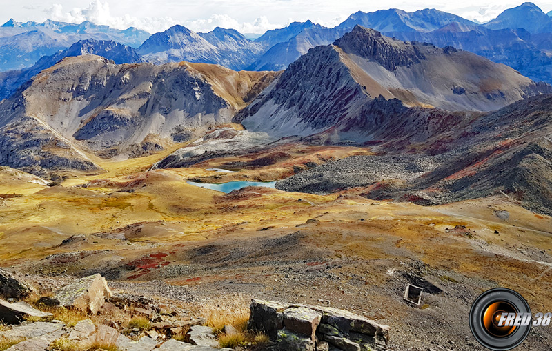 Col et Grand Lac de l'Oule.