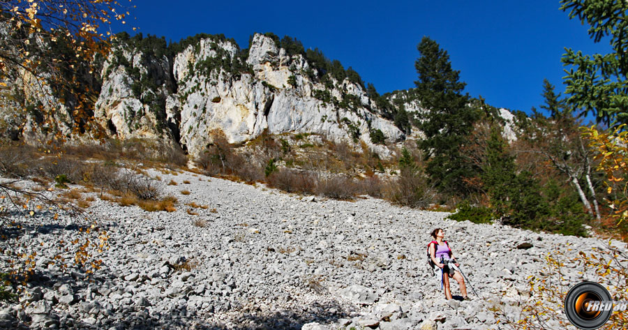 Sous le col du Fret