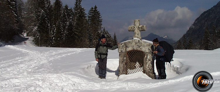 L'oratoire du col de la Charmette.